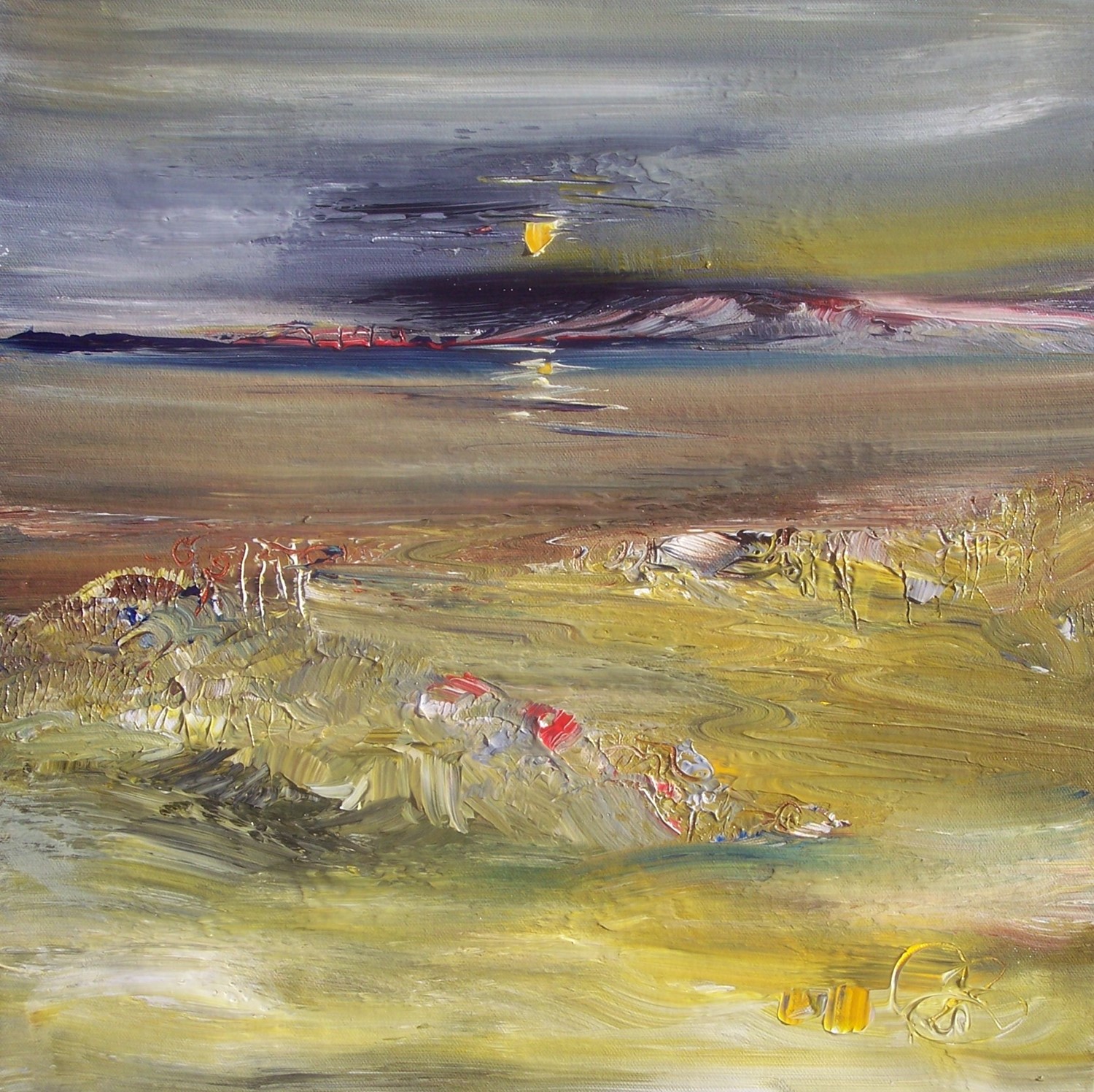 'LATE TIDE' by artist Rosanne Barr